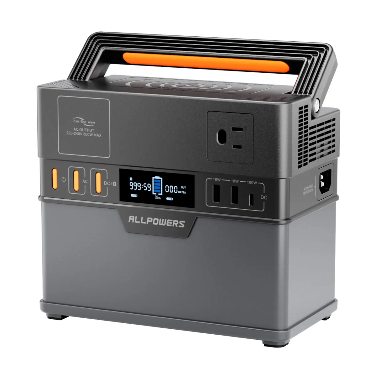 ALLPOWERS S300 Plus Portable Power Station | 300W 288Wh