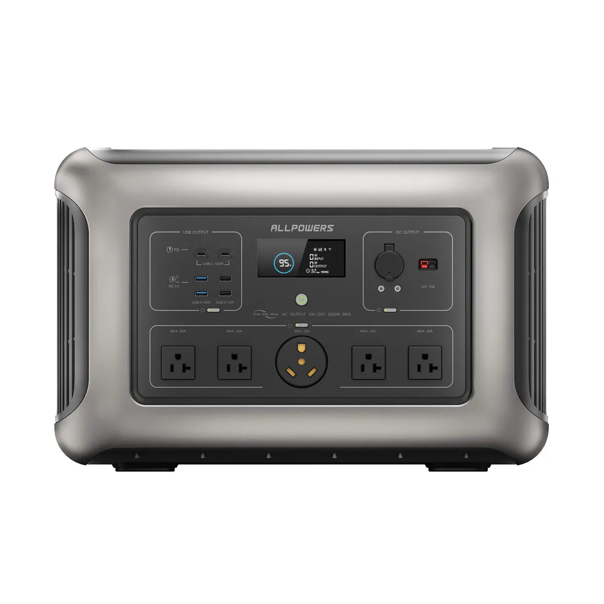 ALLPOWERS R3500 Home Backup Power Station | 3200W 3168Wh