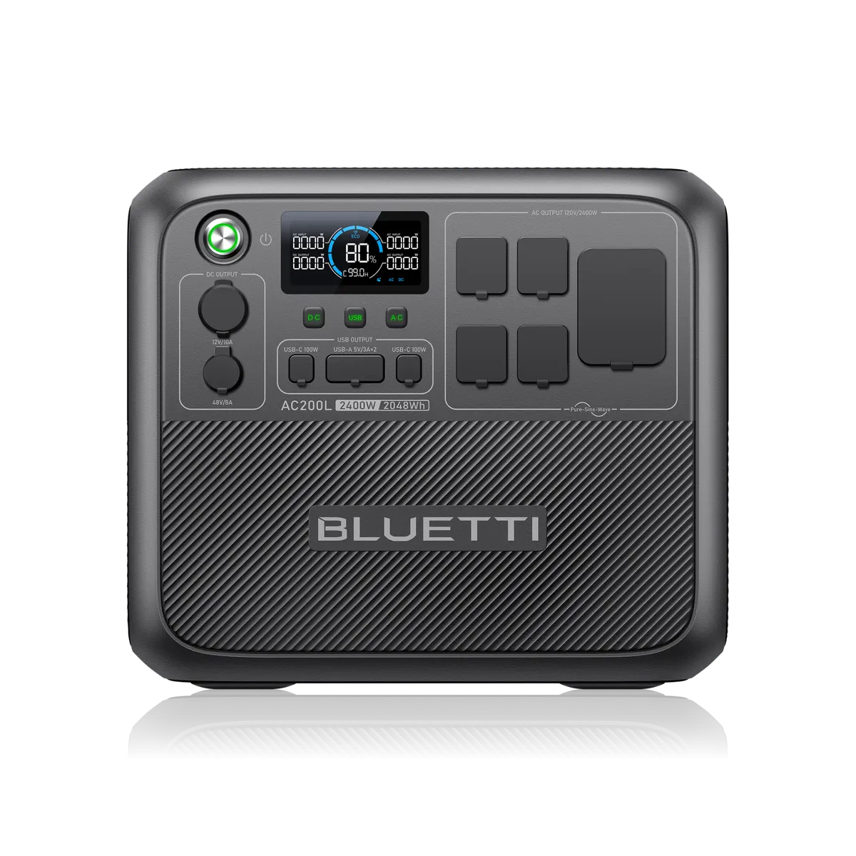 BLUETTI AC200L Portable Power Station | 2,400W,2,048Wh
