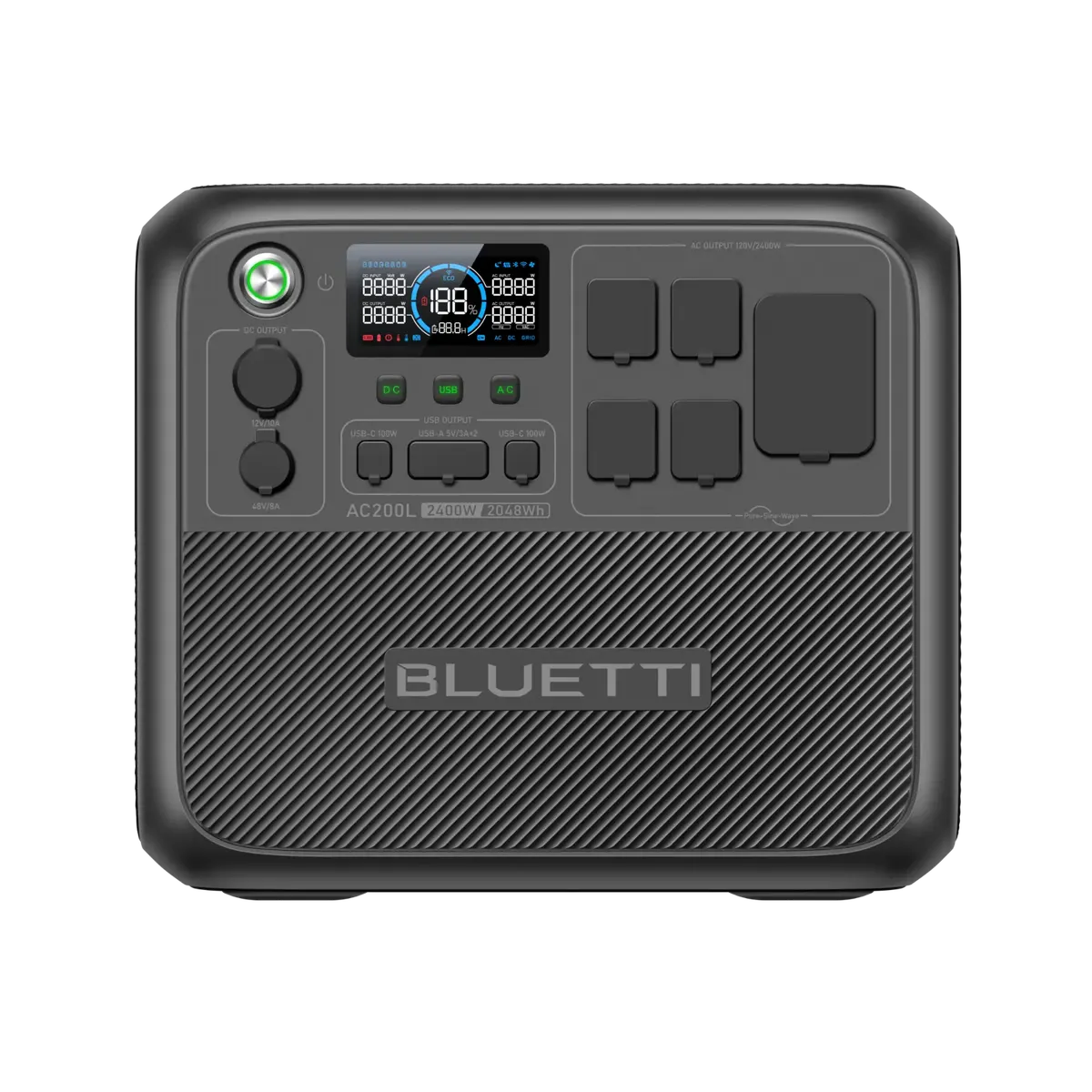 BLUETTI AC200L Portable Power Station  | 2,400W,2,048Wh