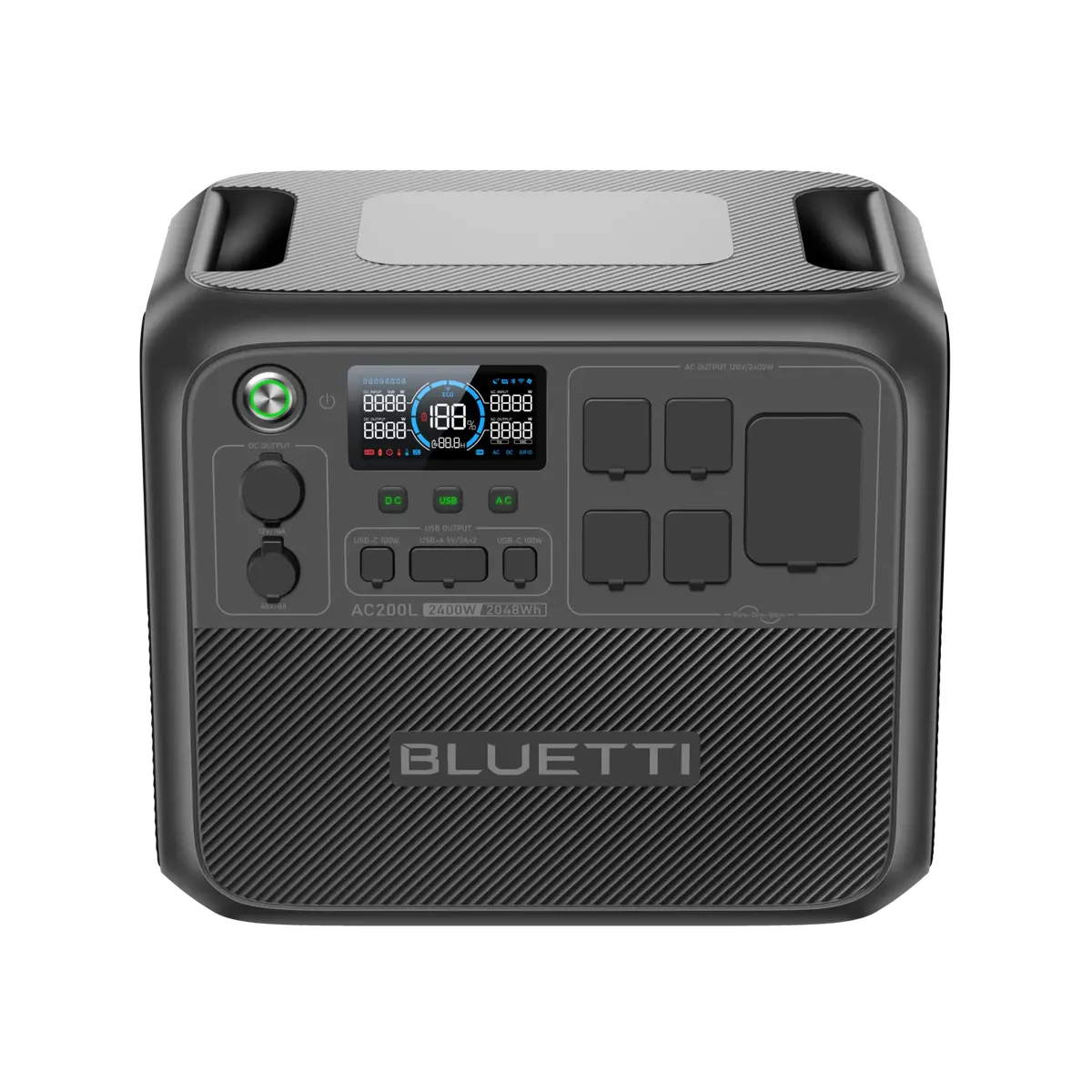 BLUETTI AC200L Portable Power Station  | 2,400W,2,048Wh