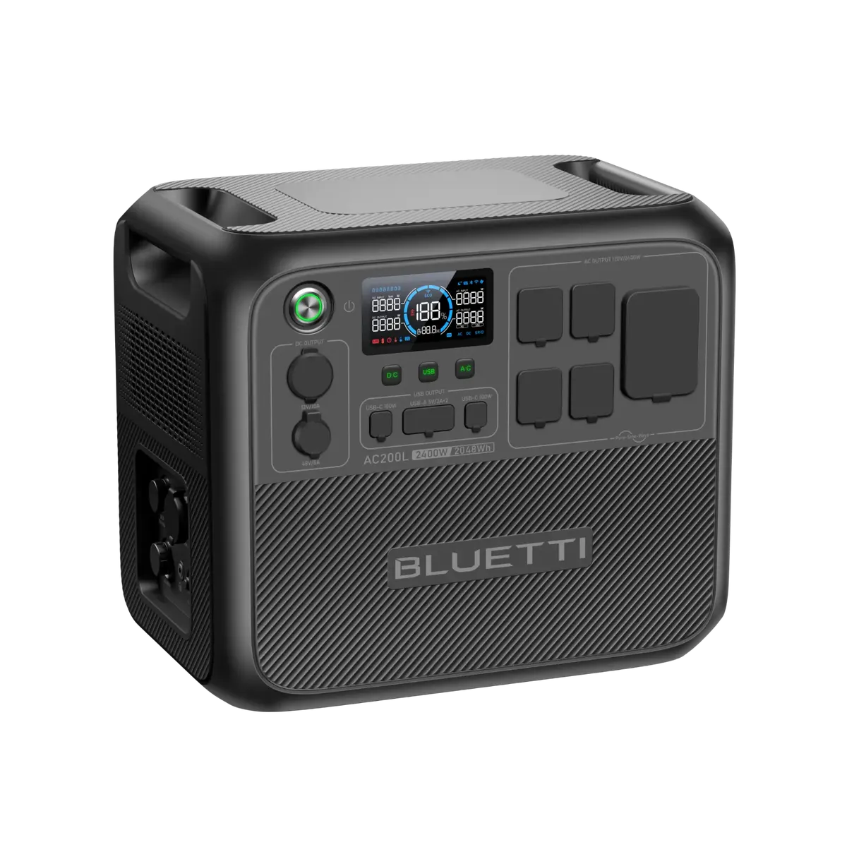 BLUETTI AC200L Portable Power Station  | 2,400W,2,048Wh