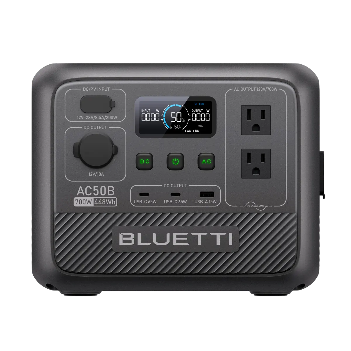BLUETTI AC50B Portable Power Station | 700W 448Wh