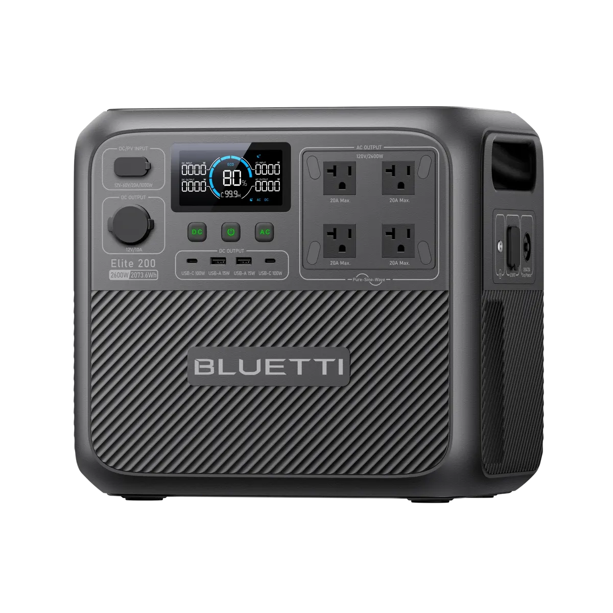 BLUETTI Elite 200 V2 Portable Power Station | 2,600W 2,073.6Wh