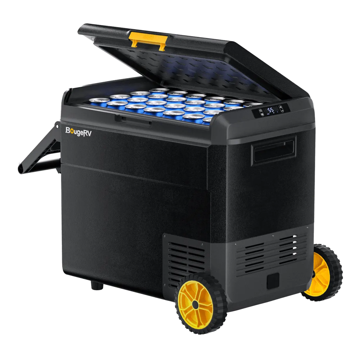 BougeRV CRS 63QT 12 Volt Portable Car Fridge