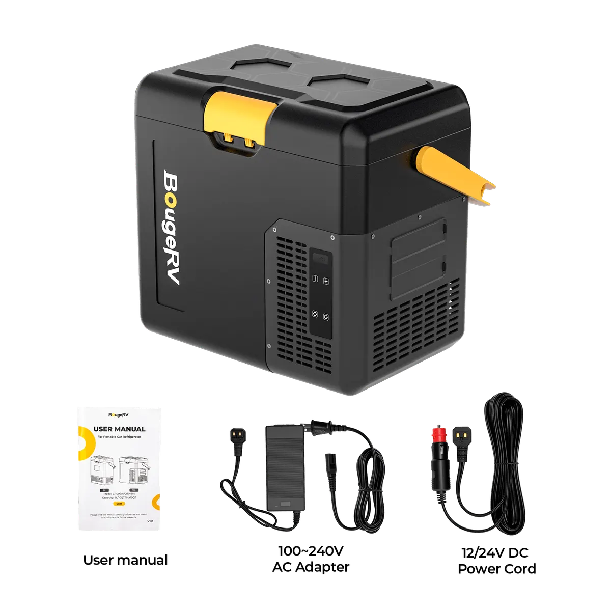 BougeRV CRH 19QT 12V Portable Car Fridge