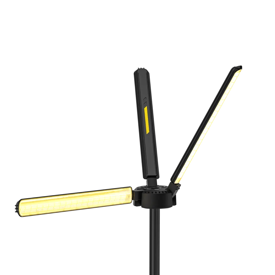 BougeRV New T1 Portable Telescopic Camping Light 15600mAh Rechargeable Lantern