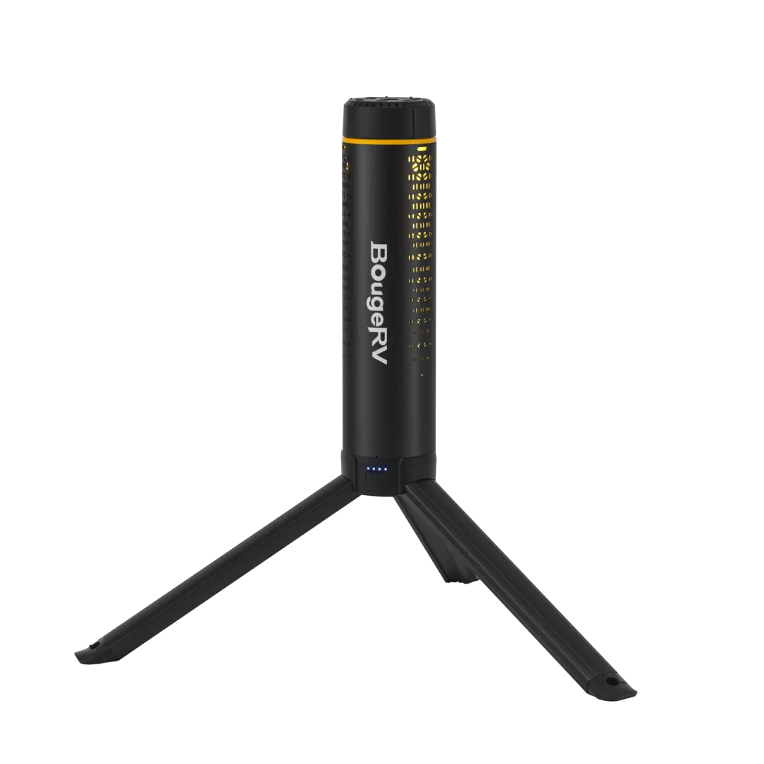 BougeRV New T1 Portable Telescopic Camping Light 15600mAh Rechargeable Lantern
