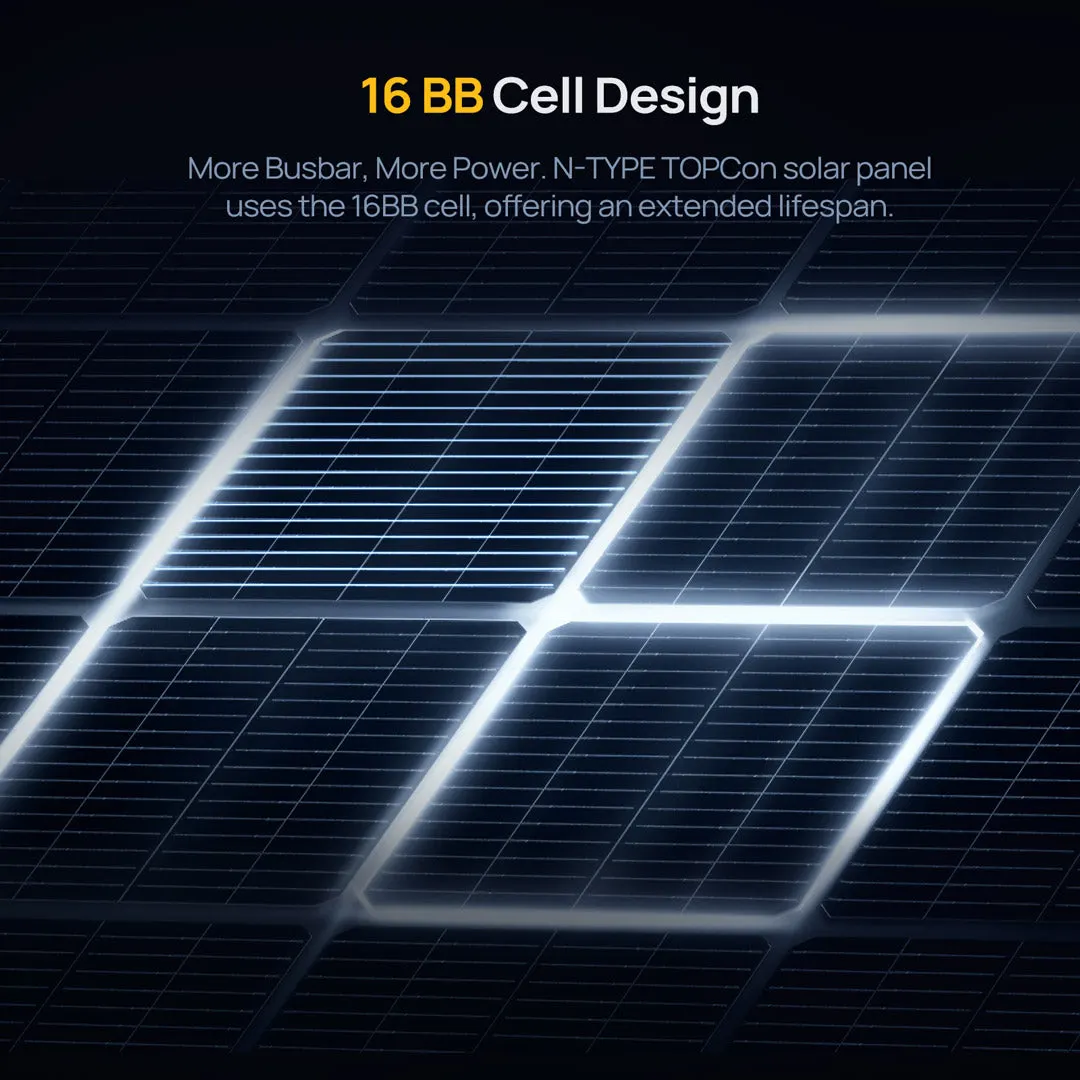 BougeRV 200W 12V Rigid Solar System Kit