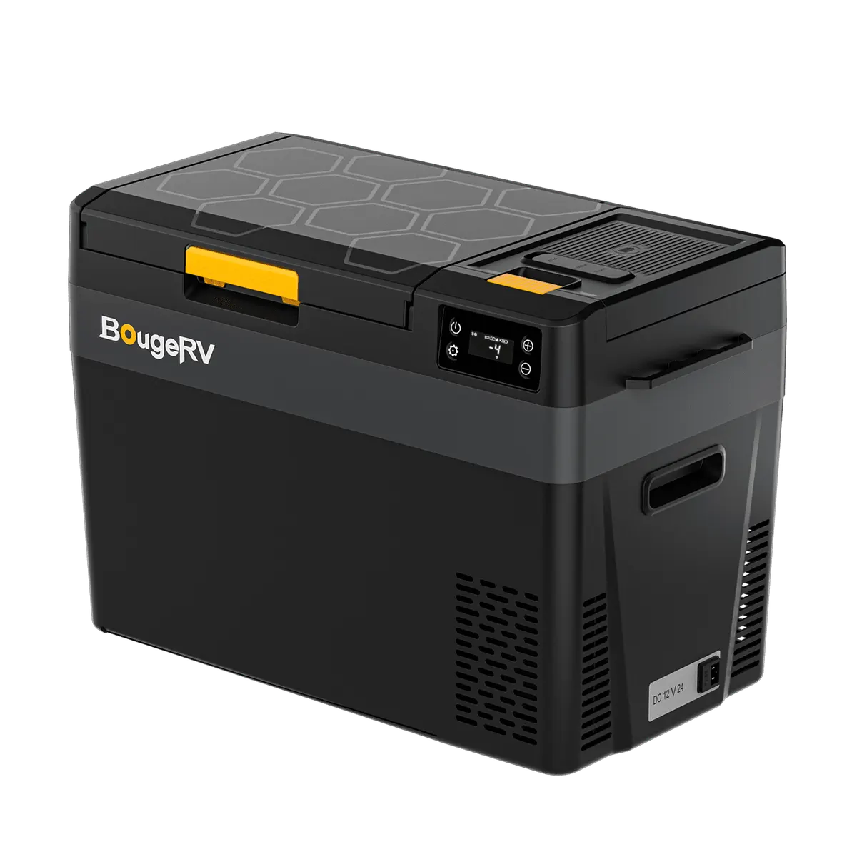 BougeRV New CRX3 30QT 12V Portable Electric Cooler Fridge
