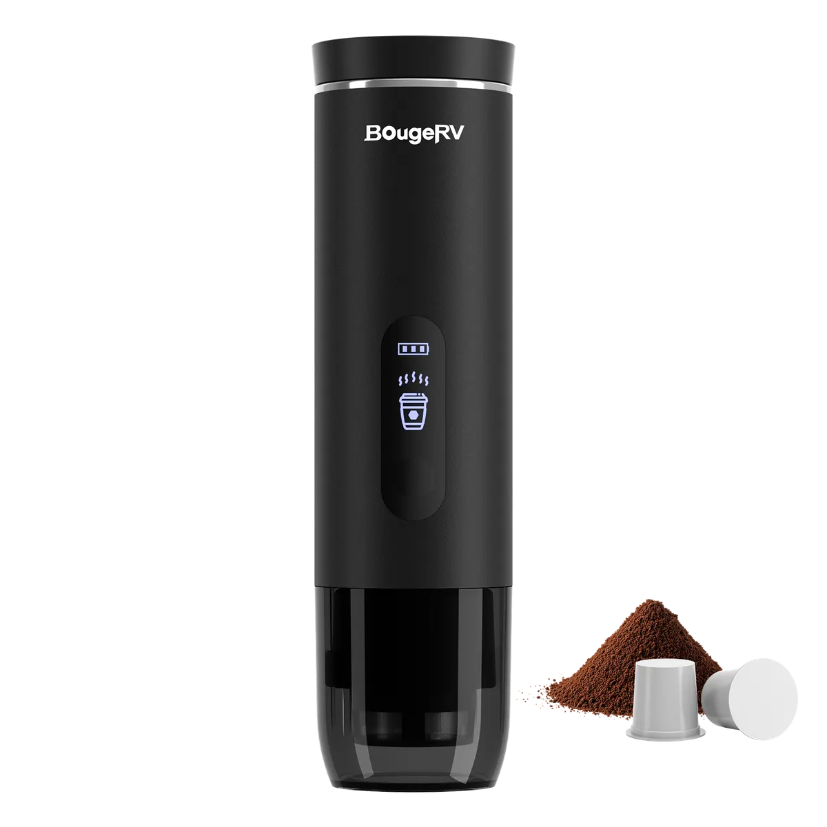 BougeRV CM02 Hands-Free Cordless Self-Heating Coffee Maker
