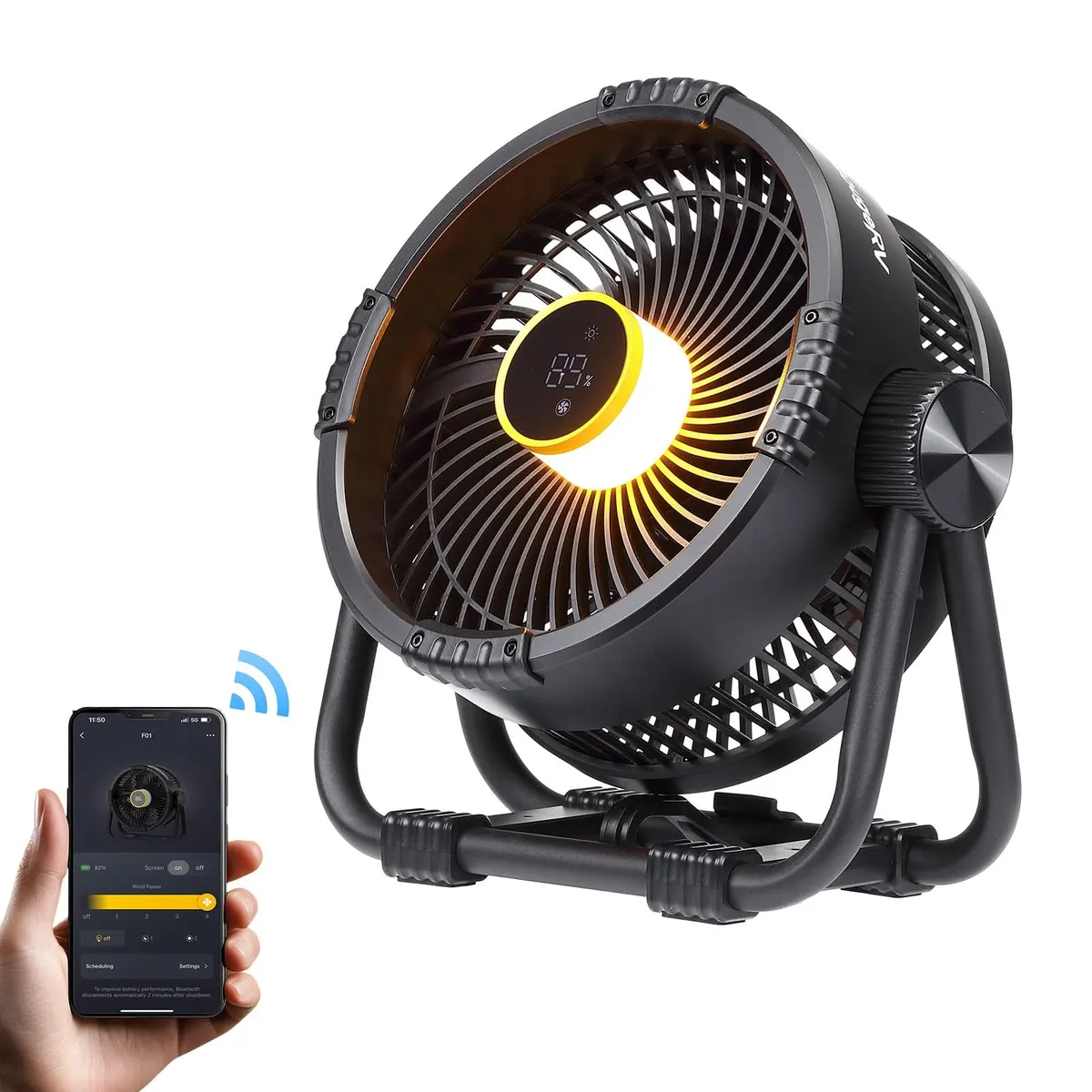BougeRV F01 Portable Fan for Outdoor