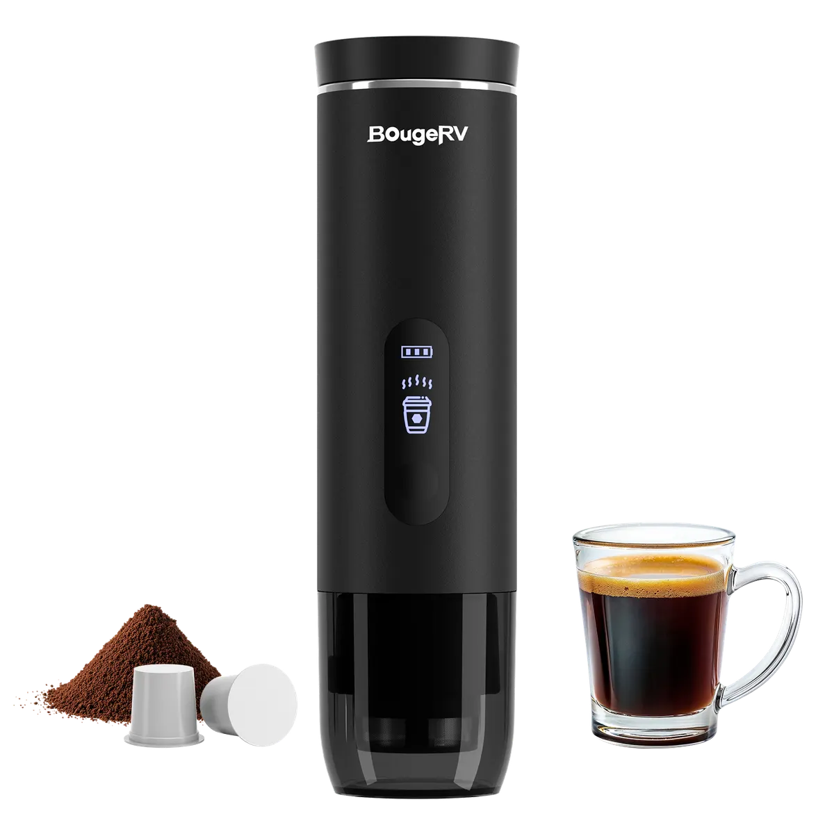 BougeRV Portable Coffee Maker and Camping Fan Kit