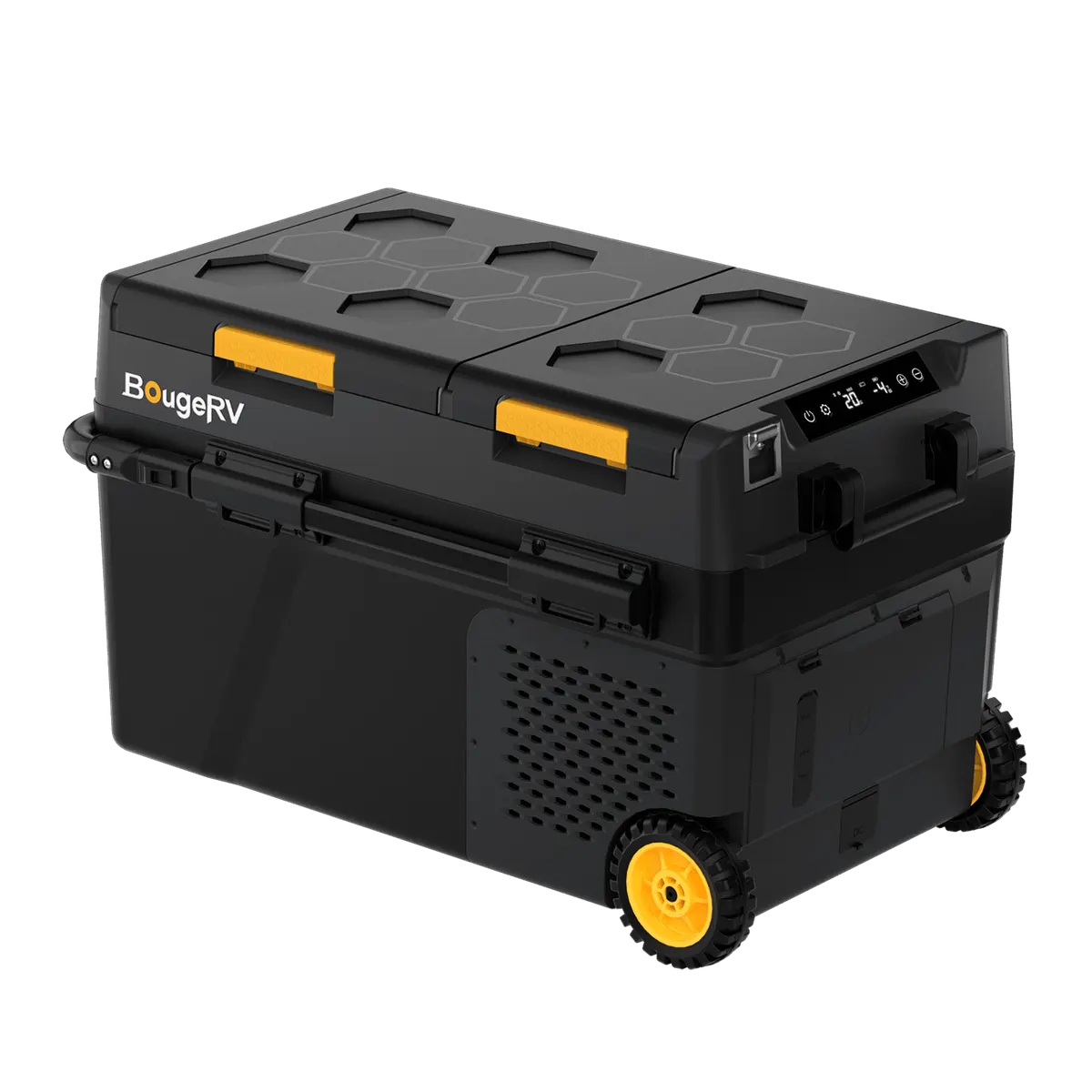 BougeRV New CRD2 V2.0 43QT Dual Zone 12V Portable Fridge