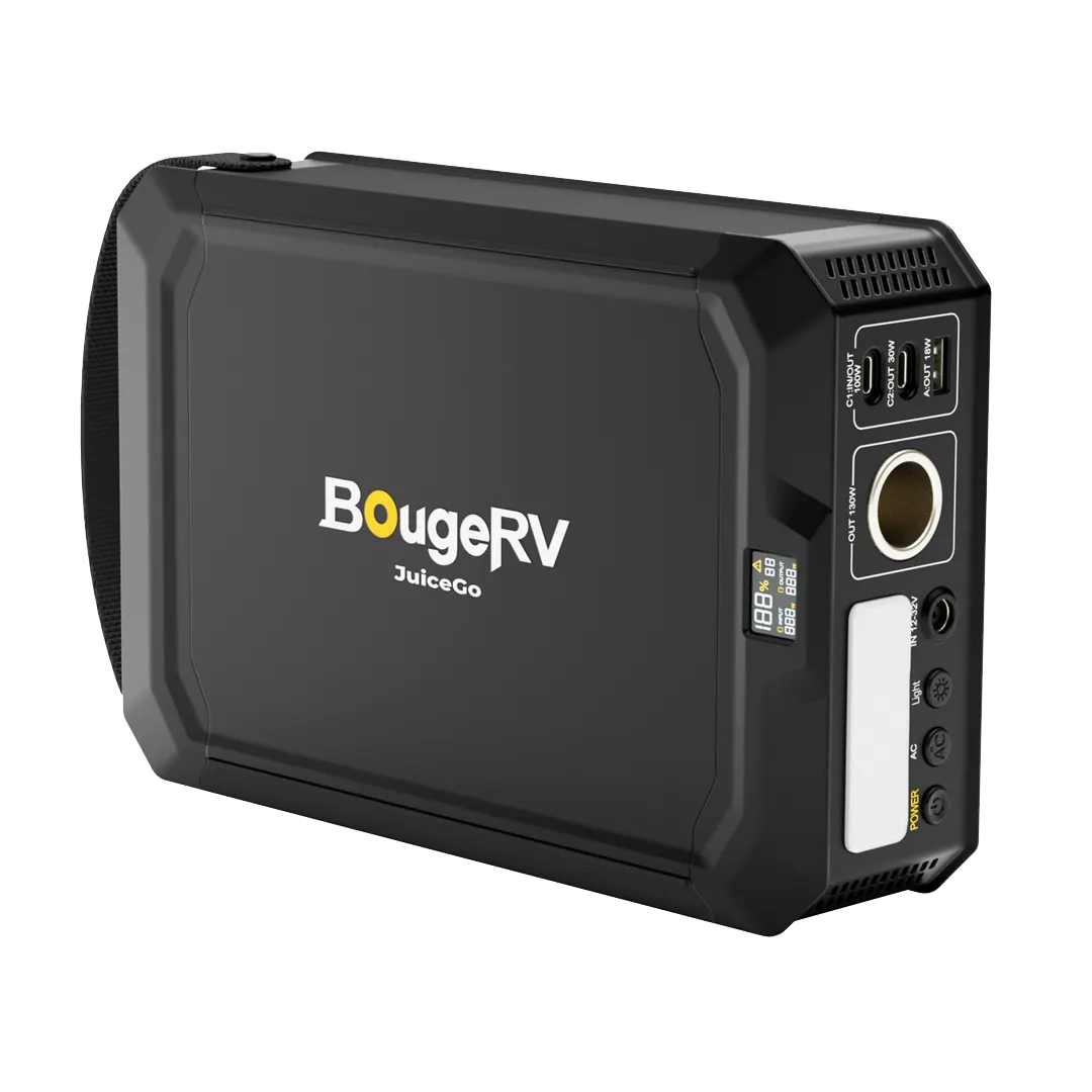 BougeRV JuiceGo 240Wh Portable Power Station Solar Kit