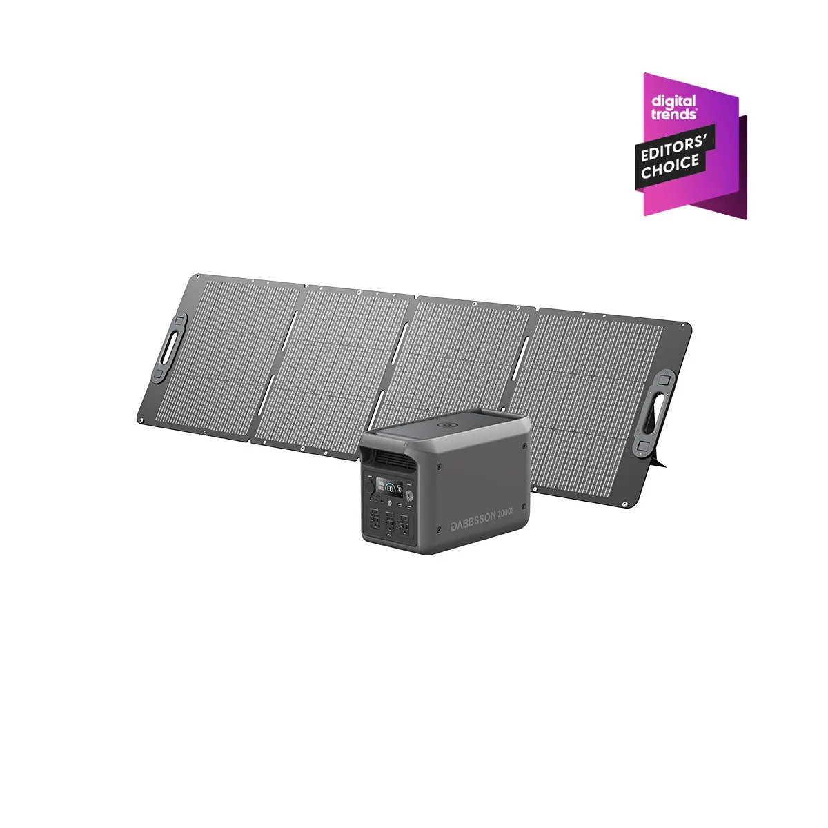 Stay powered during blackouts | Dabbsson 2000L power station | 2048Wh power storage