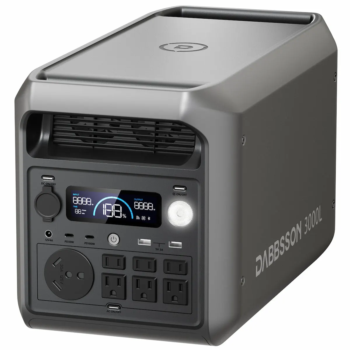 Stay powered during blackouts | Dabbsson 3000L power station | 3072Wh power storage