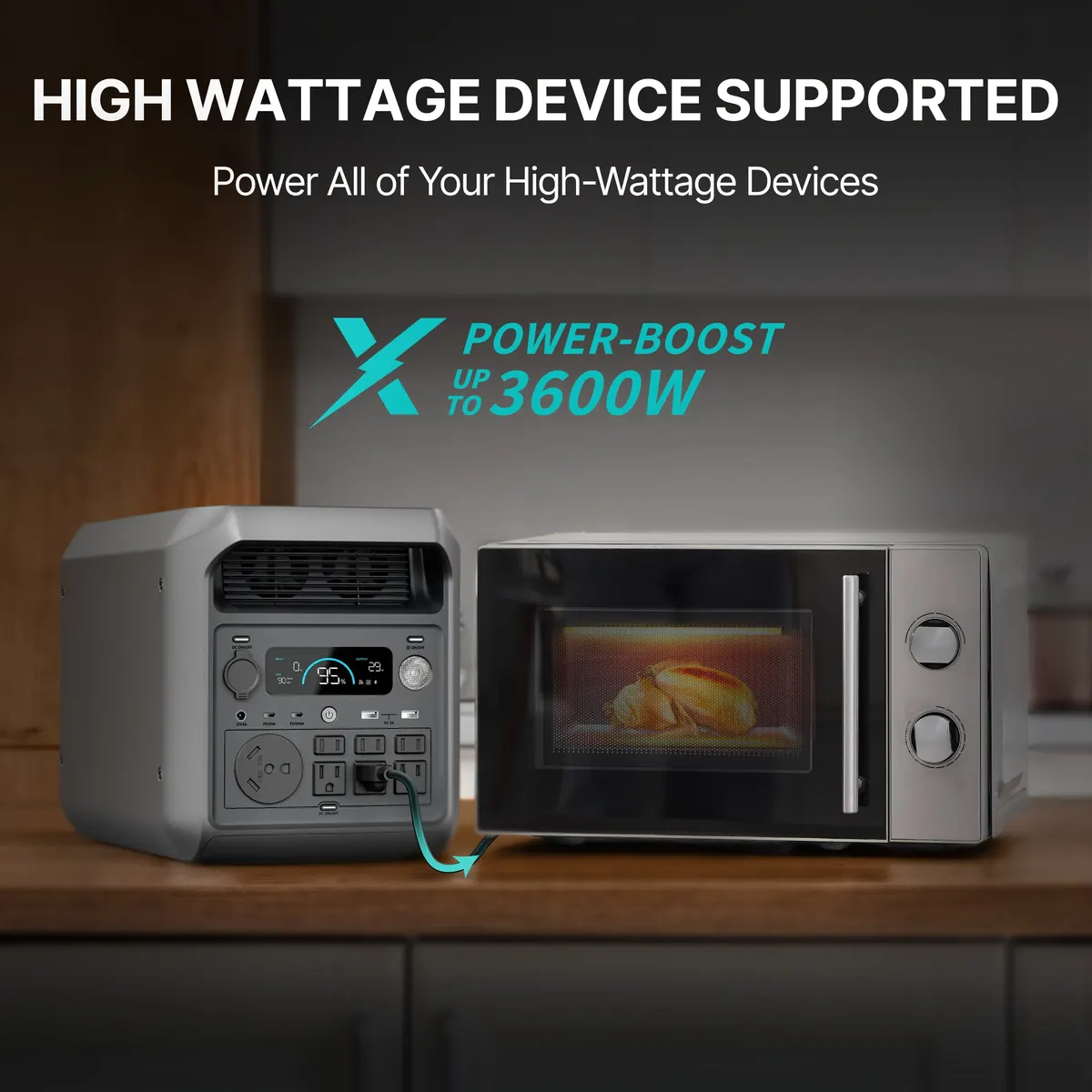 Stay powered during blackouts | Dabbsson 3000L power station | 3072Wh power storage