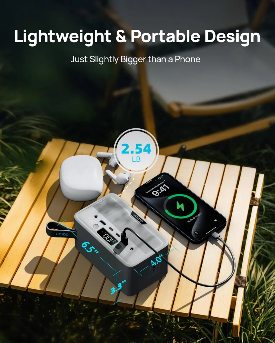 Daran R100 Portable Power Station | 100W 89.6Wh