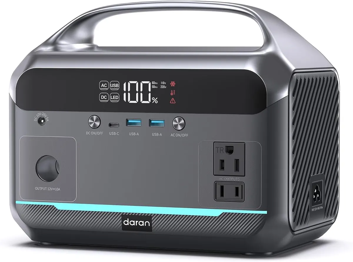 DaranEner NEO300L Portable Power Station | 350W 288Wh