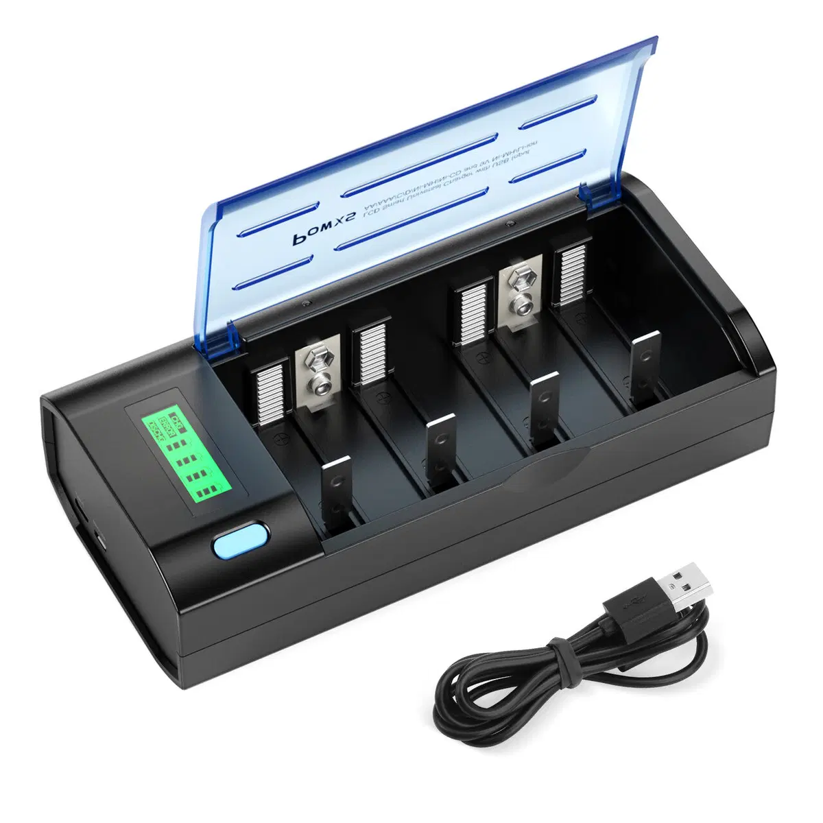 【CZ】Smart LCD Universal Battery Charger for C D AA AAA 9V Batteries