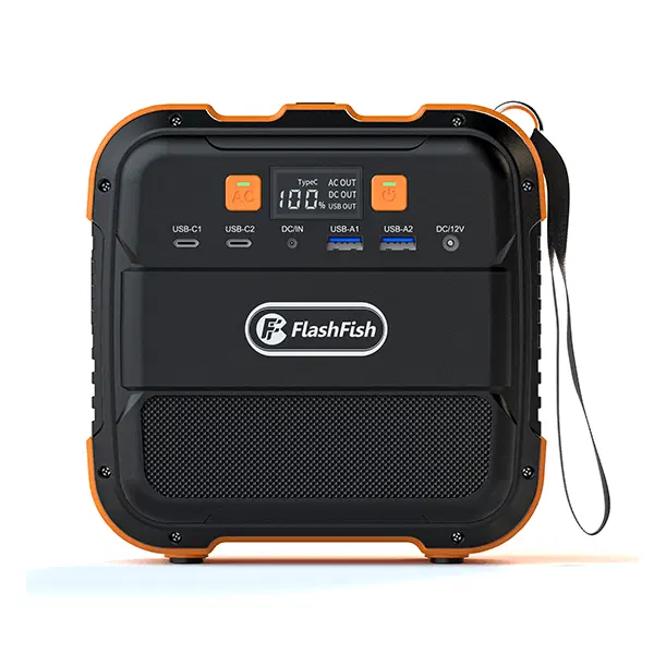 FlashFish A101 Mini Portable Power Station | 120W+98Wh Flight Approved