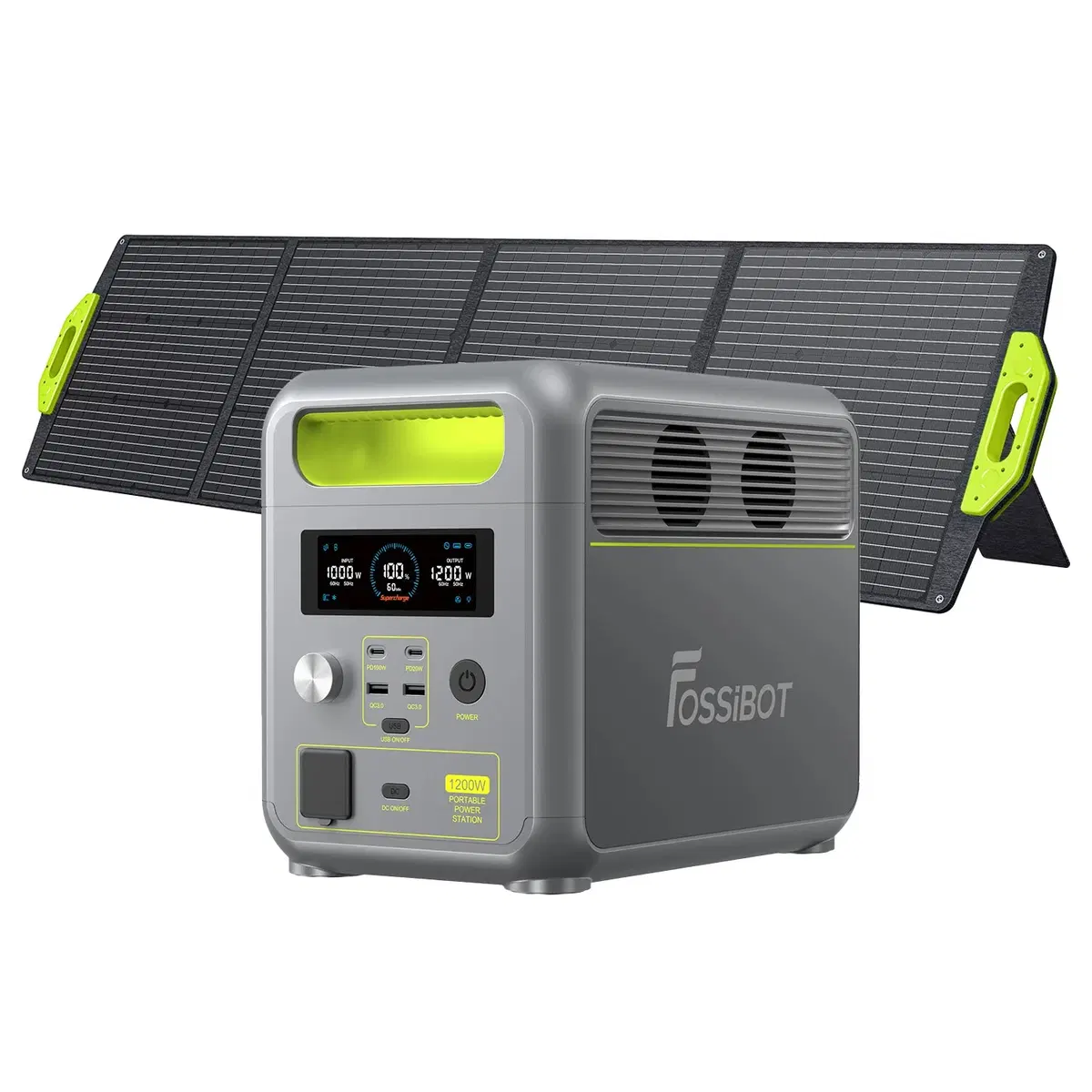 FOSSiBOT F1200 Solar Generator Kit