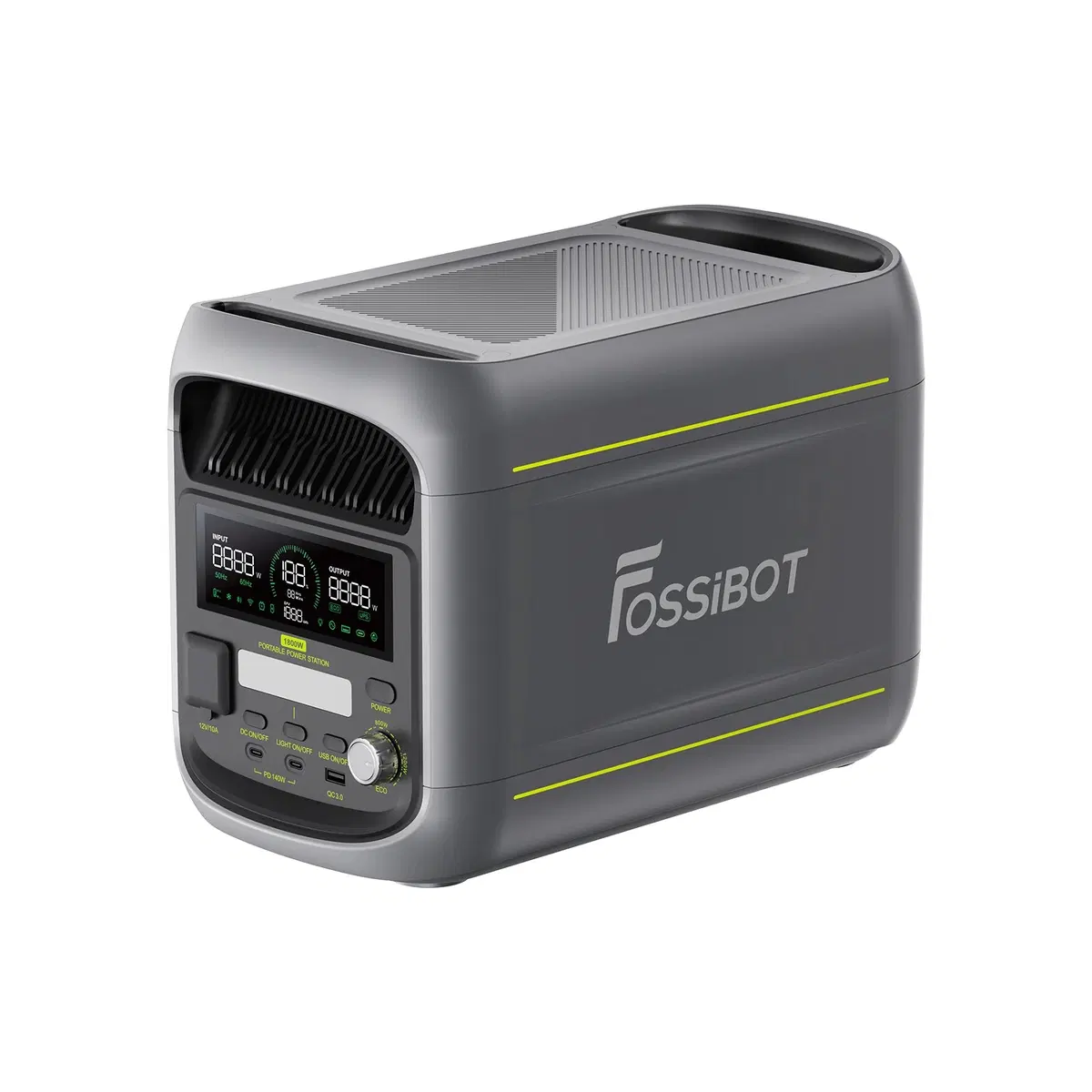FOSSiBOT F1800 Portable Power Station | 1,800W 1,024Wh