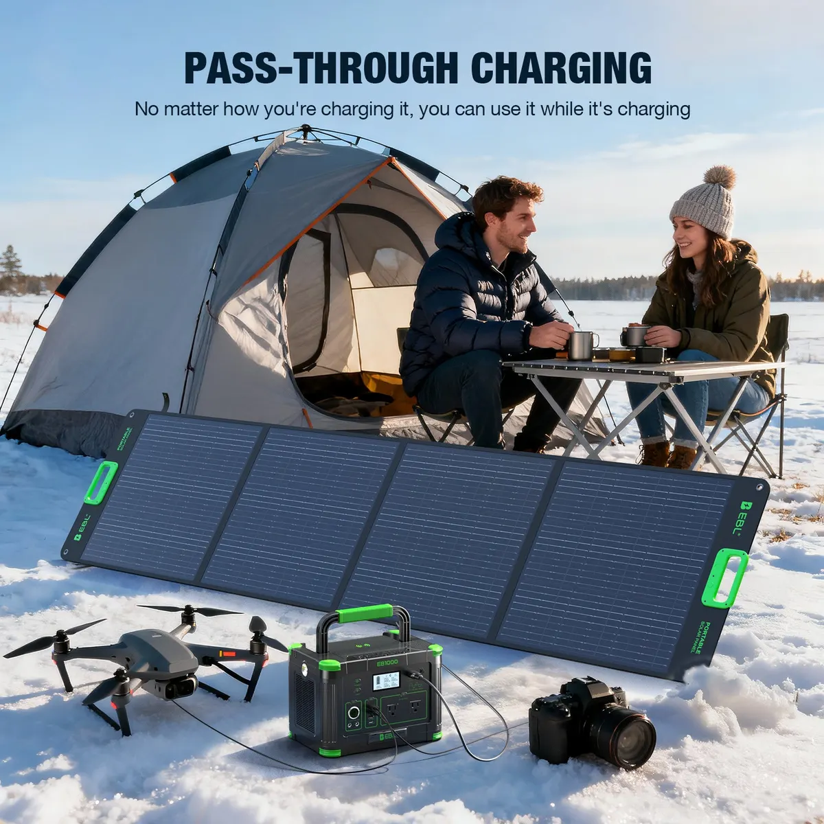 GRECELL Portable Power Station 1000W