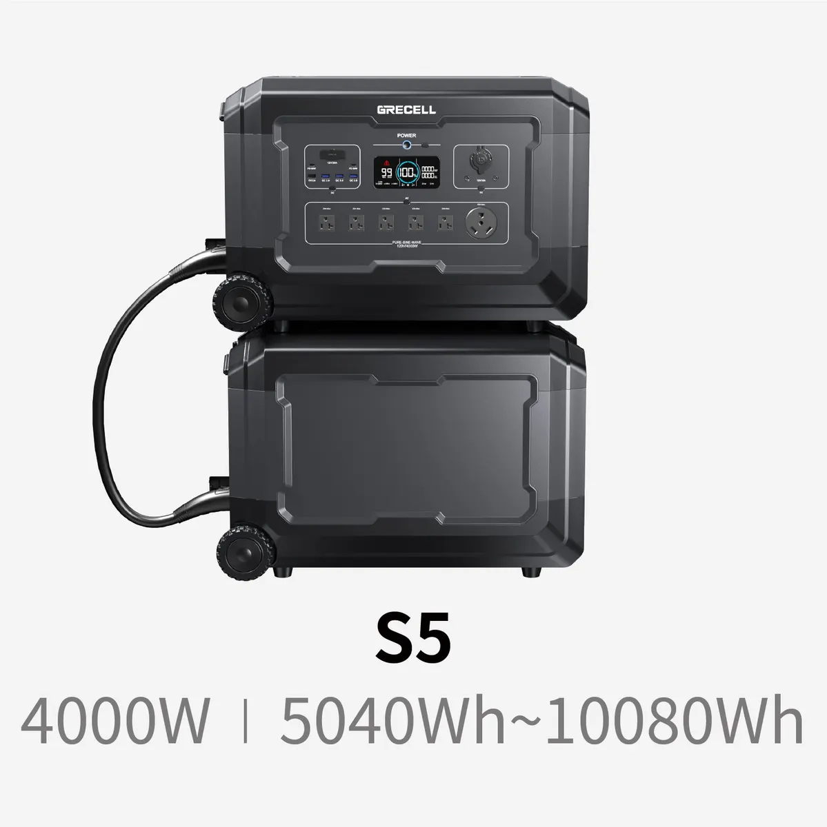 GRECELL Portable Power Station 4000W