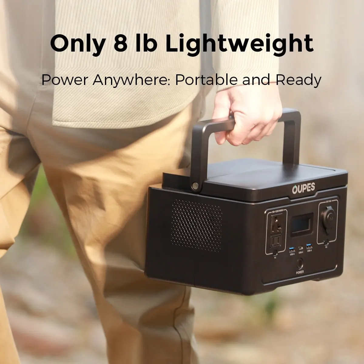(Sold Out) OUPES Exodus 600 Portable Power Station | 600W 256Wh