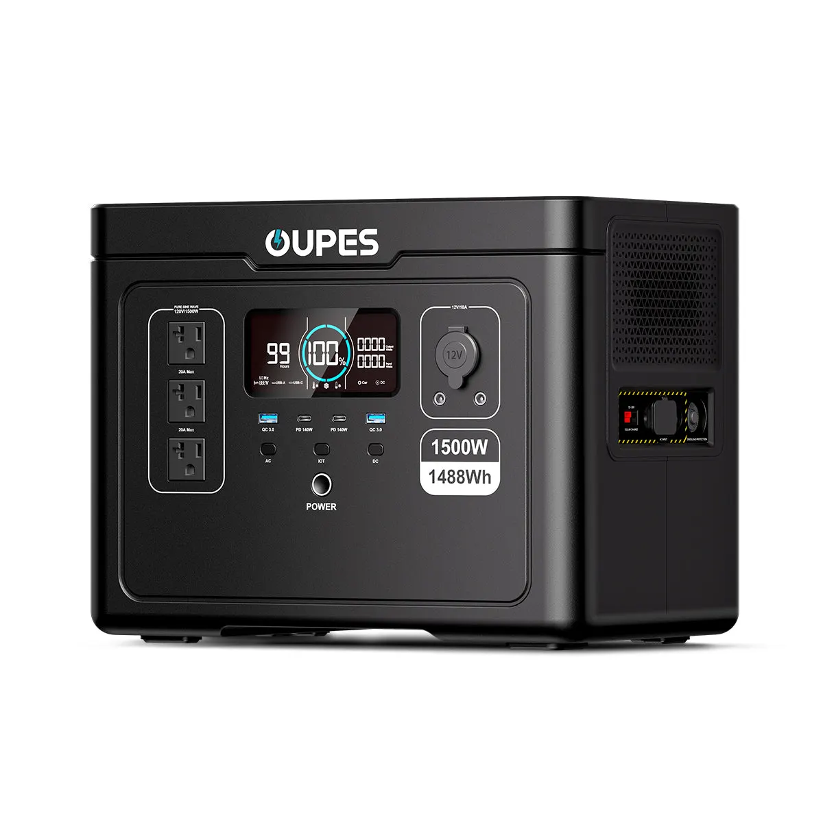 (Sold Out) OUPES Exodus 1500 Portable Power Station | 1500W 1488Wh