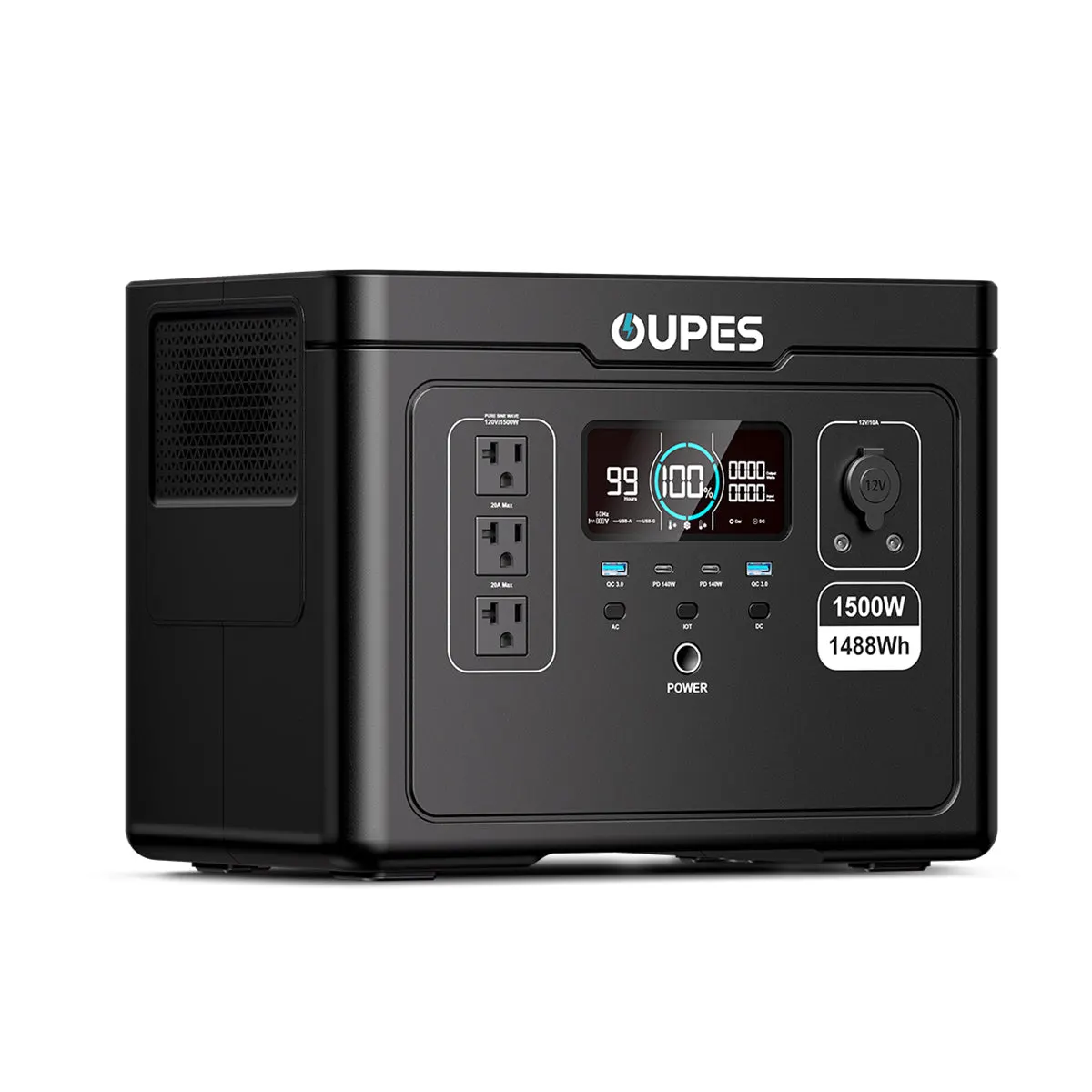 (Sold Out) OUPES Exodus 1500 Portable Power Station | 1500W 1488Wh