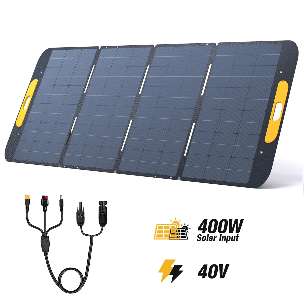 VTOMAN FlashSpeed 1500 with 400W Solar Panel