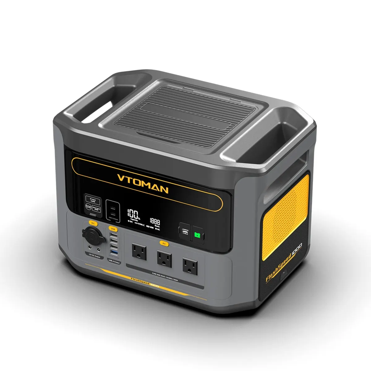 VTOMAN FlashSpeed 1000 with 1548Wh Extra Battery (US&CANADA)