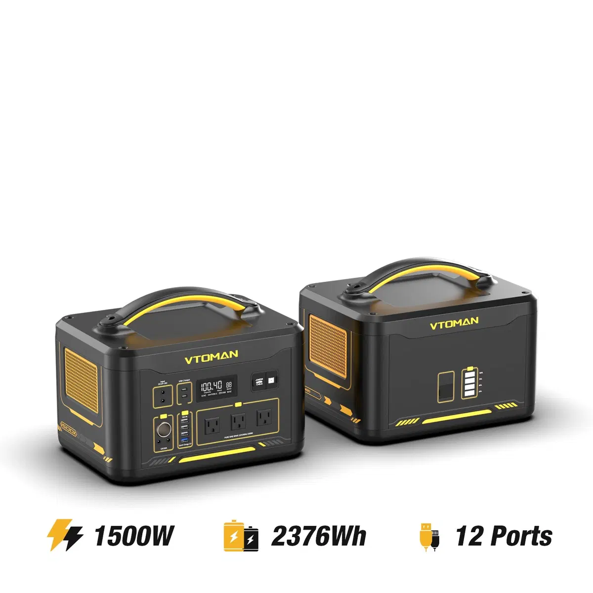 VTOMAN Jump 1500X with 1548Wh Extra Battery