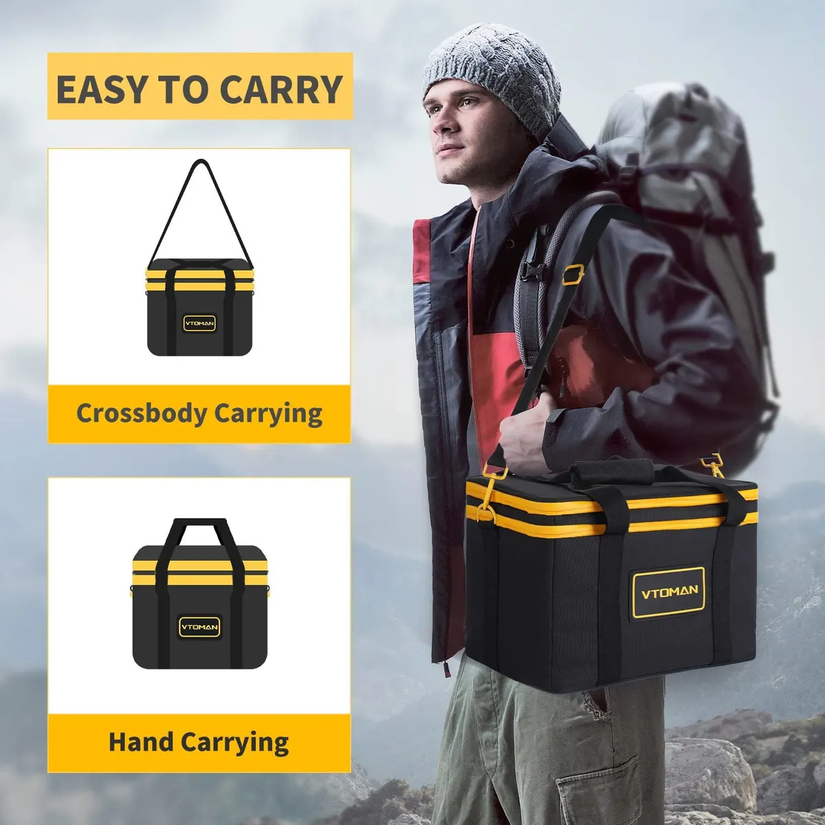 VTOMAN Carrying Case Bag For Power Station