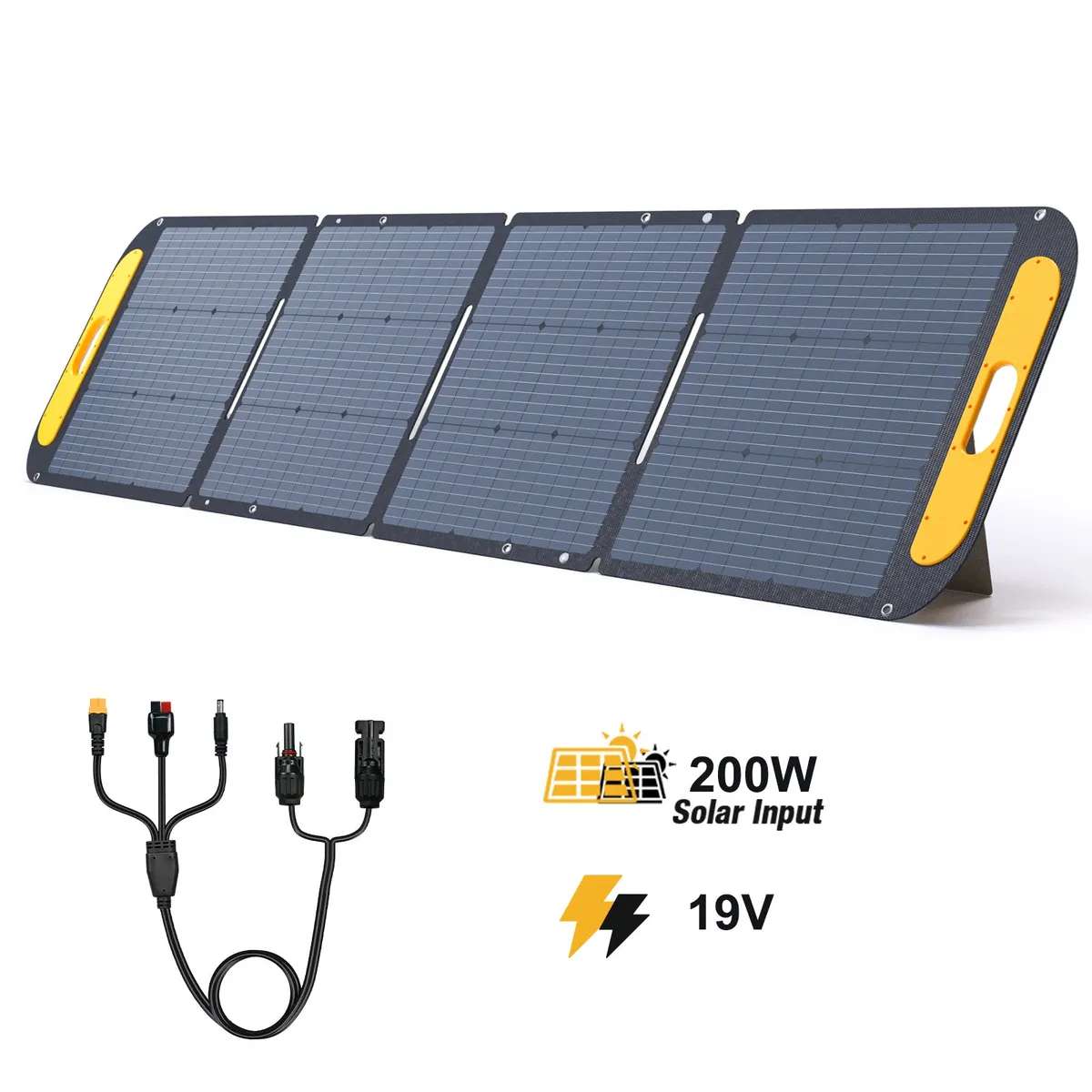 VTOMAN FlashSpeed 600 with 200W Solar Panel