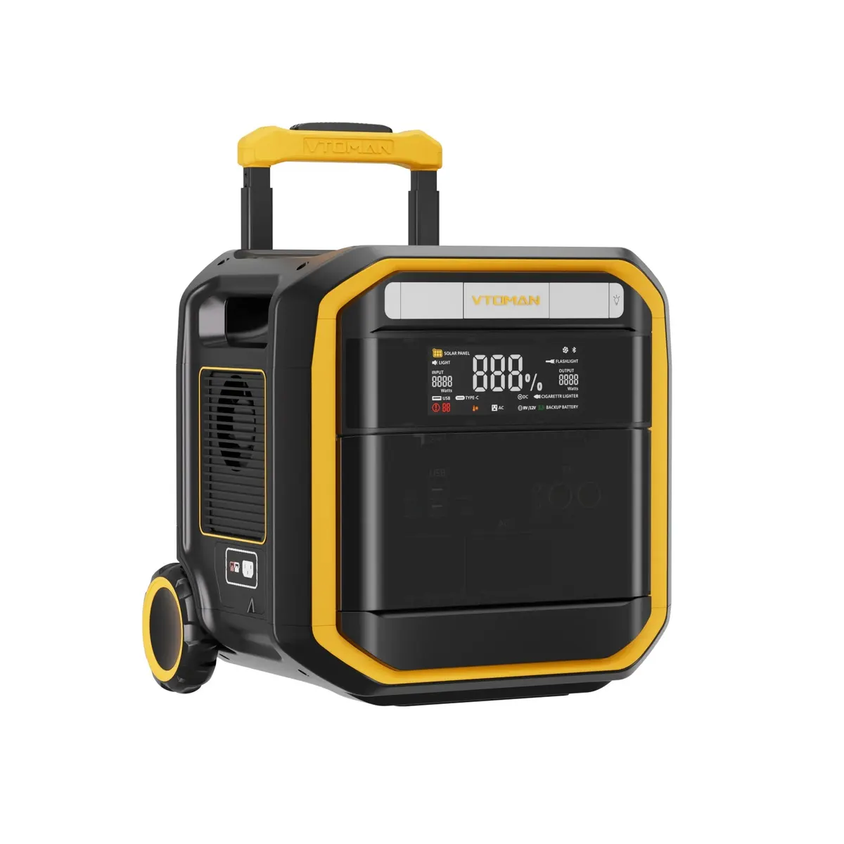 VTOMAN FlashSpeed Pro 3600 with 200W Pro Solar Panel