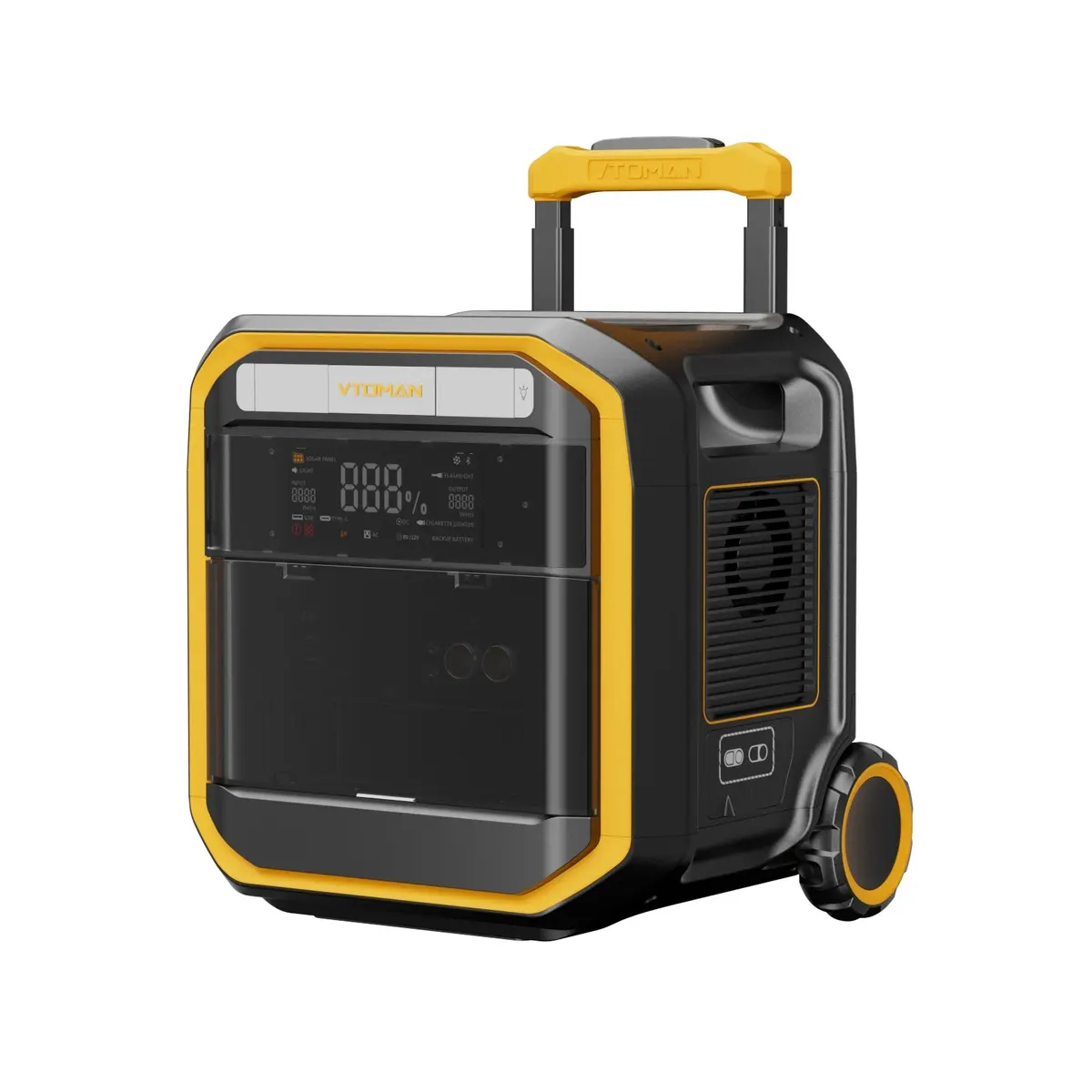 VTOMAN FlashSpeed Pro 3600 with 400W Solar Panel