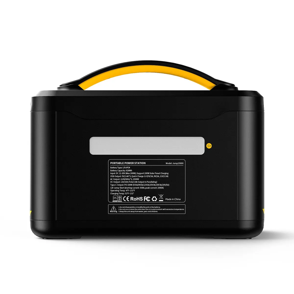 VTOMAN Jump 1500X with 200W Solar Panel
