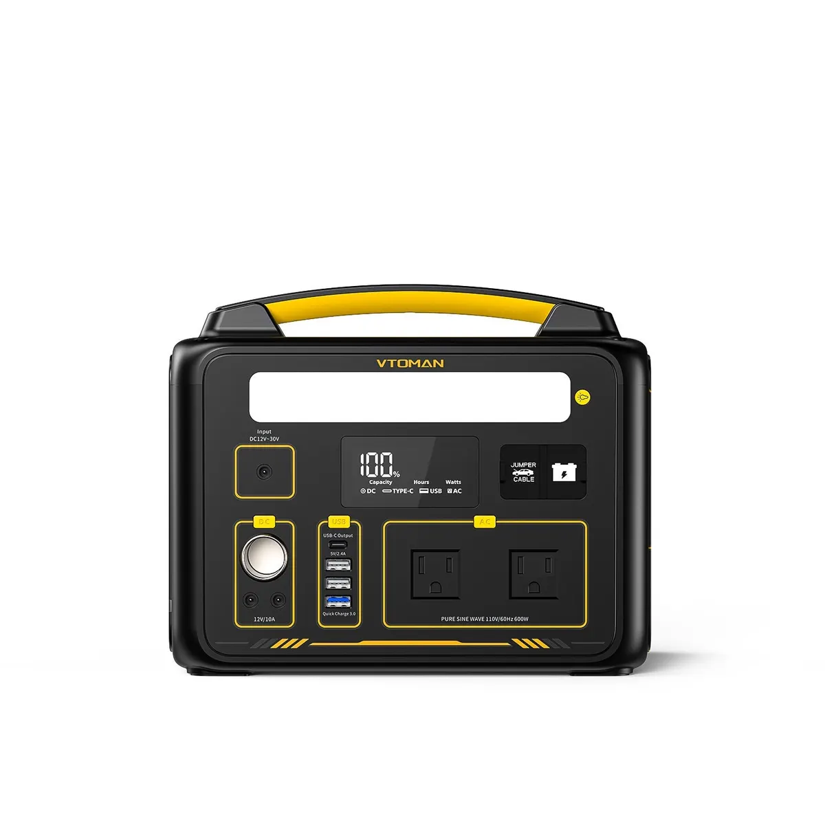 VTOMAN Jump 600 Portable Power Station (CANADA ONLY)