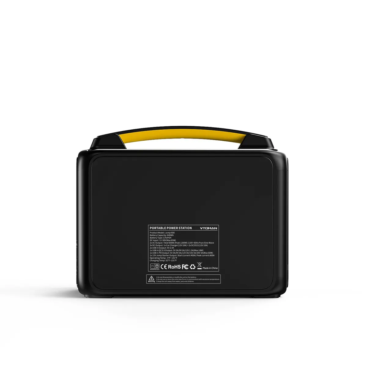VTOMAN Jump 600 Portable Power Station (CANADA ONLY)