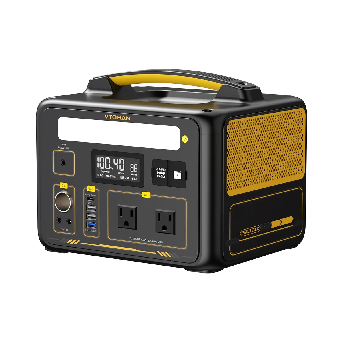 VTOMAN Jump 600X Portable Power Station (CANADA ONLY)