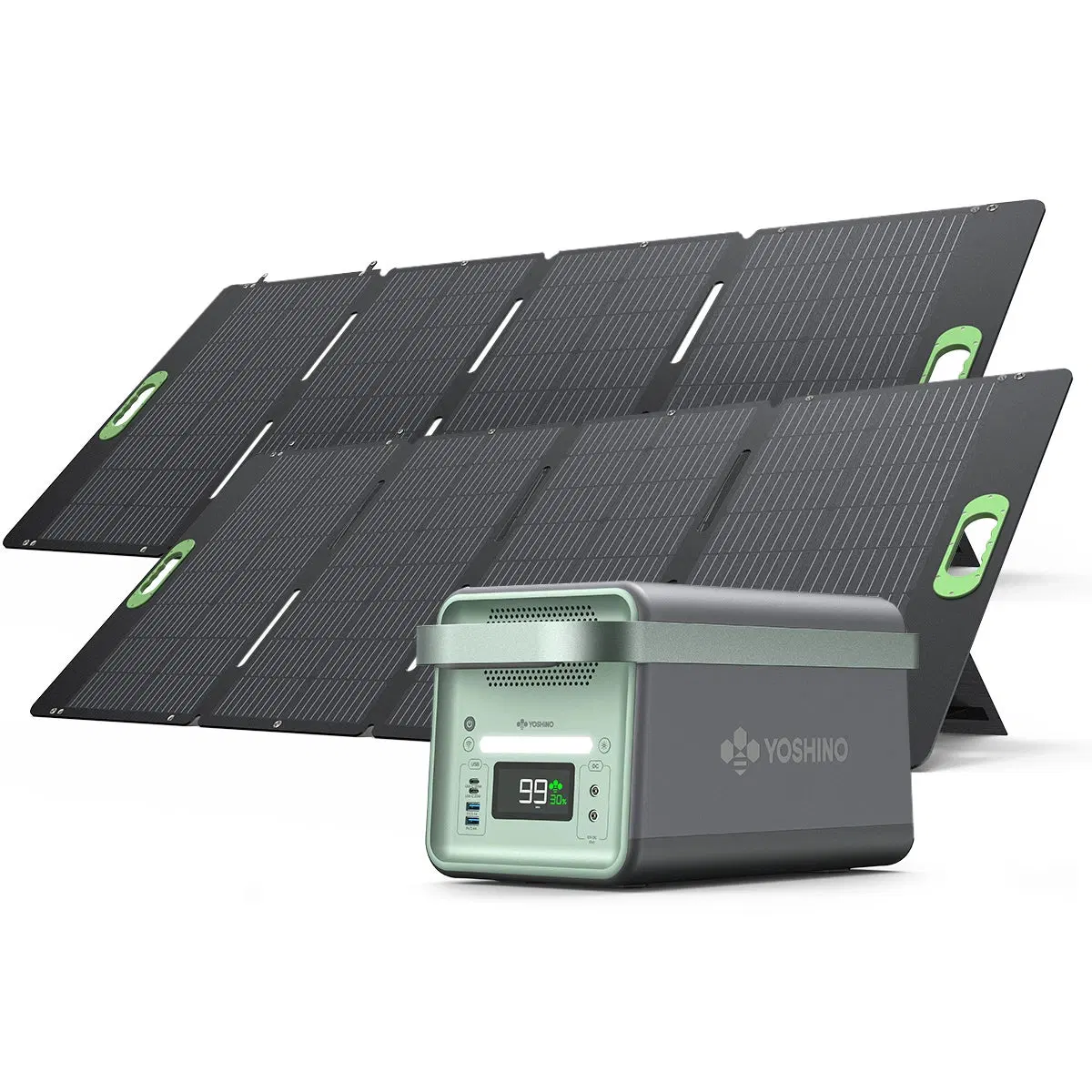 Yoshino B2000 Power Station with 2*SP200 Solar Panel