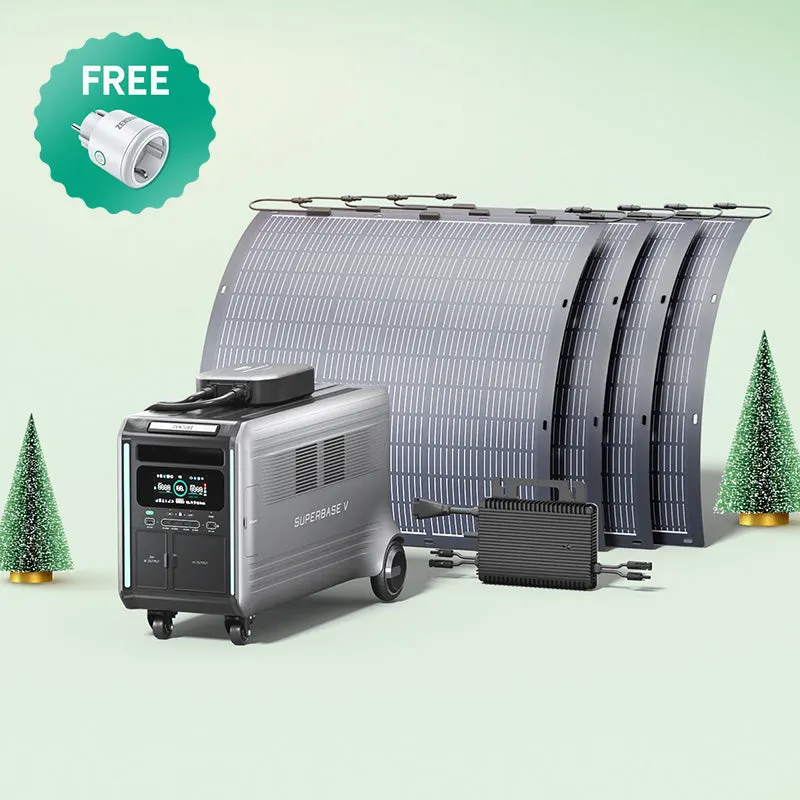 Zendure SuperBase V Balcony Power Plant Set